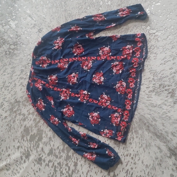 Matilda Jane Make Believe So Vivid Floral Blouse SzM - Picture 7 of 9